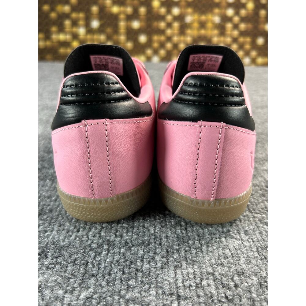 Adidas Samba Messi Pink Black Gum Sneakers Youth 4 Women's 5.5 Soccer Shoes - Picture 4 of 11